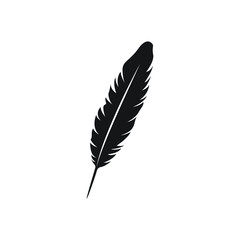 quill logo icon design template vector