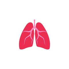 lungs icon vector