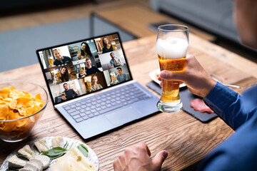 Online Virtual Beer Drinking