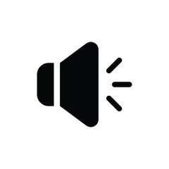 sound icon design template vector