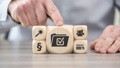 Naklejka premium Concept of compliance