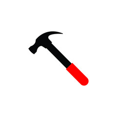 hammer icon design template vector