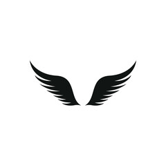 wing icon design template vector
