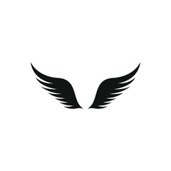 wing icon design template vector