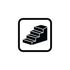 ladder icon design template vector