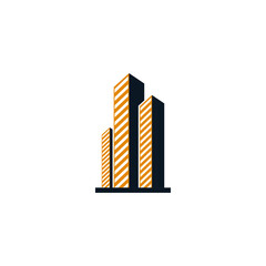 Fototapeta premium building icon design template vector