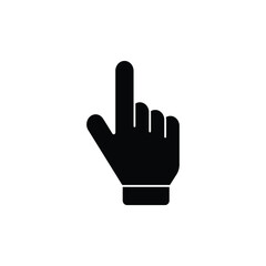 finger icon design template vector