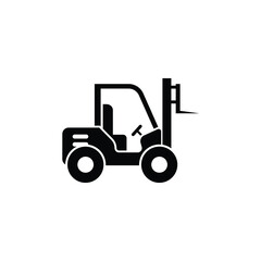 forklift icon design template vector