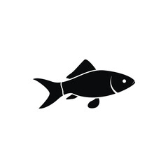 fish icon design template vector