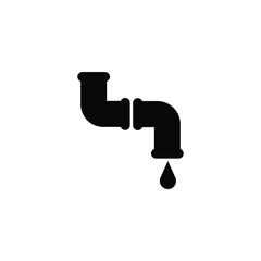 plumbing icon design template vector