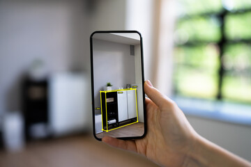 AR Mobile Phone Furniture Measurement App