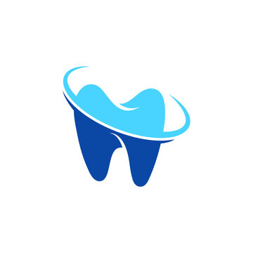 dental care logo icon design template vector