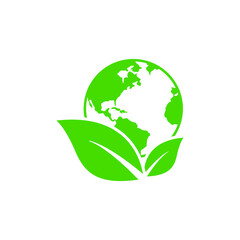 environment logo icon design template vector