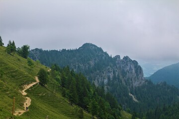 Obraz premium Ausblick Kampenwand