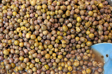 Organic green olive.