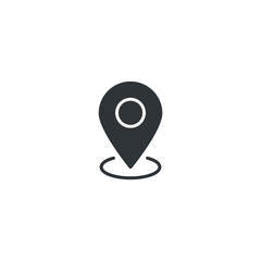 isolated gps sign icon, vector illustration