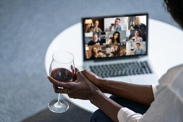 Virtual Wine Tasting Dinner Event Online