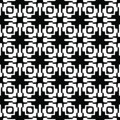 Seamless vector pattern in geometric ornamental style. 