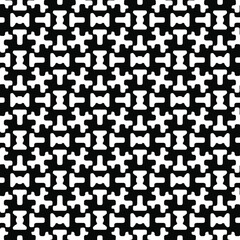 Seamless vector pattern in geometric ornamental style. 