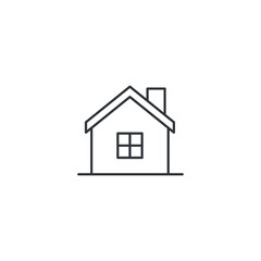 icon, home, symbol, vector, house, sign, illustration, isolated, real, simple, estate, business, residential, web, line, internet, element, construction, shape, button, black, concept, flat, modern, a