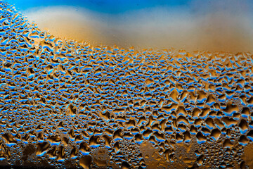 Water Drops on Glass