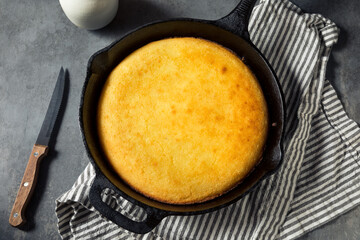 Sweet Homemade Skillet Cornbread