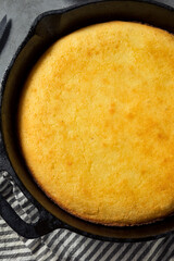 Sweet Homemade Skillet Cornbread