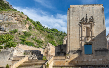 Ruins of the Church of Santa Maria in Cazorla, Jaen, Andalucia, Spain