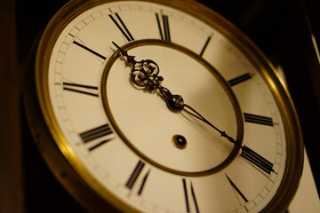 antique clock face