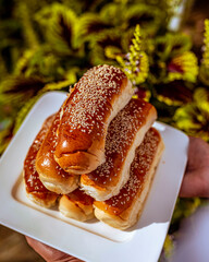 pan para hot dog, pan para perro caliente