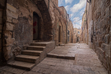 Jerusalem Old City ancient street