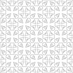 Vector geometric pattern. Repeating elements stylish background abstract ornament for wallpapers and 

backgrounds. Black and white colors 