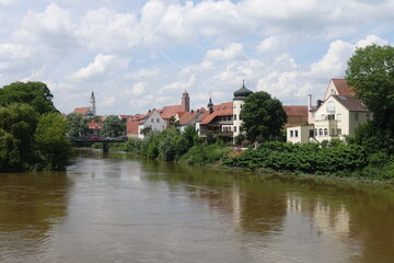 Fototapeta na wymiar 86609 Donauwörth - Fluss Donau
