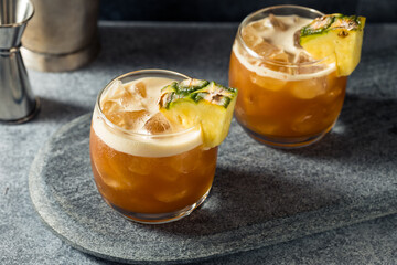 Boozy Refreshing California Surfer Rum Cocktail