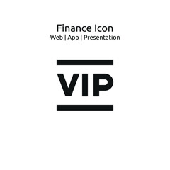 Vip icon, Business finance Icon for Web,App and Presentation, EPS 10