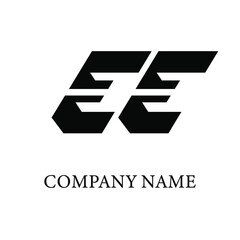  EE Logo Design Vector Template EE Letter Logo Design.