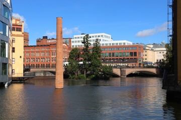 Obraz premium Town of Norrkoping, Sweden