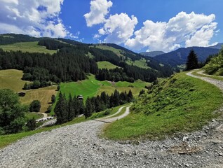landscape in Austria