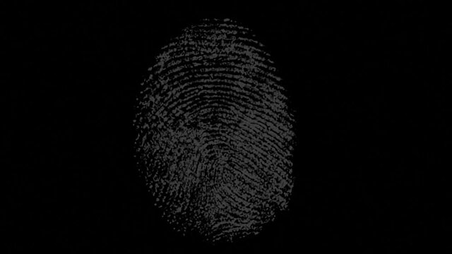 Fingerabdruck scan
