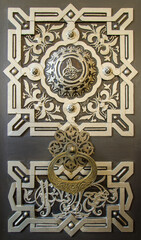 fragment of a door in oriental style