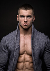 Portrait of bodybuilder