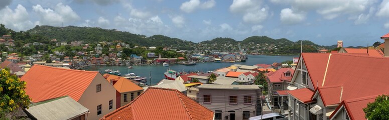 Obraz premium Houses in St Georges