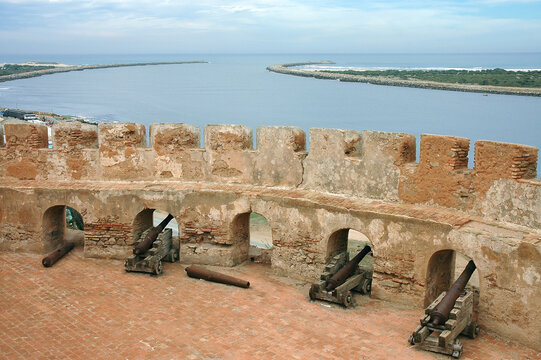 The Kasbah of Mehdia near Kenitra in Morocco