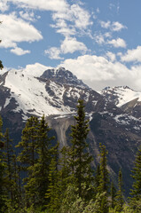 Beautiful Mountain Scenery of Jasper National Park