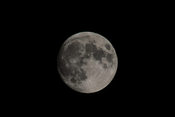 Obraz na płótnie Canvas Great super full moon in the sky