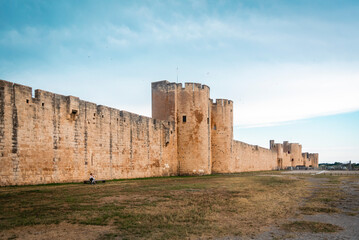 Fototapeta na wymiar Aigues-Mortes fortress
