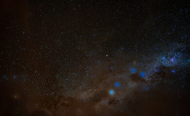 Amazing galaxy formation viewed West Coast NZ