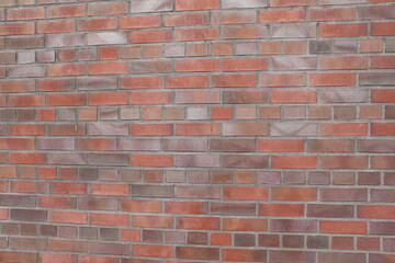 Obraz premium Wall made of red bricks