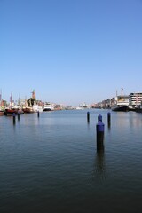 The new harbor in Bremerhaven, Germany