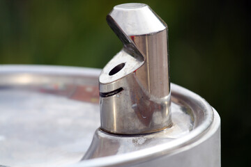 Steel water fountain 